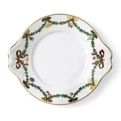 Royal Copenhagen Stjerne Riflet Jul Fad 27 Cm
