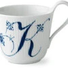 Royal Copenhagen Alfabet Kollektion Højhankskop 33 Cl, K