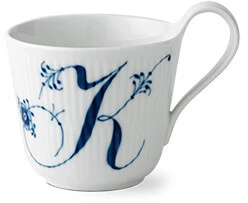 Royal Copenhagen Alfabet Kollektion Højhankskop 33 Cl, K