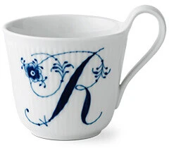 Royal Copenhagen Alfabet Kollektion Højhankskop 33 Cl, R