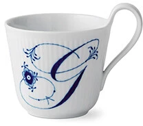 Royal Copenhagen Alfabet Kollektion Højhankskop 33 Cl, G