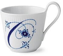 Royal Copenhagen Alfabet Kollektion Højhankskop 33 Cl, O