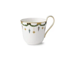 Royal Copenhagen Stjerne Riflet Jul Højhankskop 33 Cl