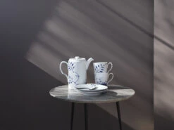 Royal Copenhagen Blå Mega Riflet Kande M. Låg 1,1 L -Royal Copenhagen 10523895