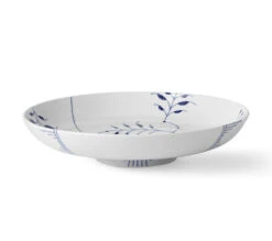 Royal Copenhagen Blå Mega Riflet Fad 34 Cm