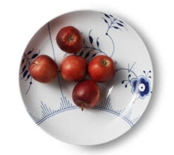 Royal Copenhagen Blå Mega Riflet Fad 34 Cm -Royal Copenhagen 10523922