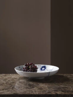 Royal Copenhagen Blå Mega Riflet Fad 34 Cm -Royal Copenhagen 10523923