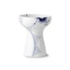 Royal Copenhagen Blå Mega Riflet Vase 19 Cm