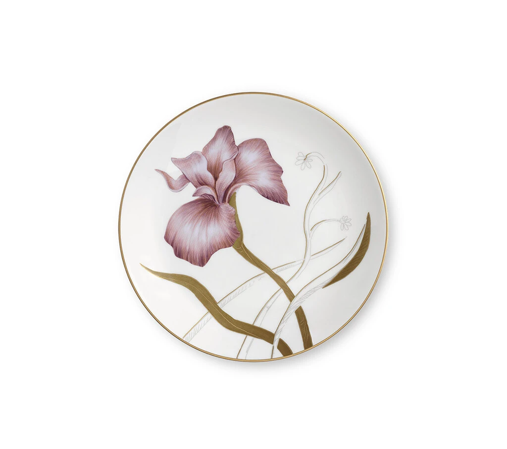 Royal Copenhagen Flora Tallerken 19 Cm, Iris