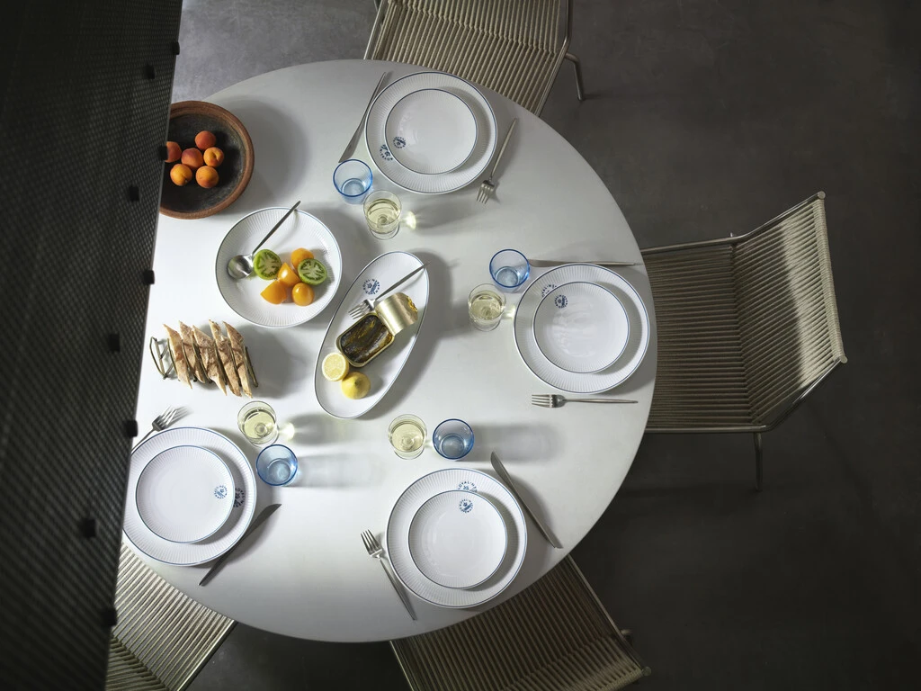 Royal Copenhagen Blueline Tallerken 19 Cm 2 Royal Copenhagen Blueline Tallerken 19 Cm - Billede 2