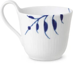 Royal Copenhagen Blå Mega Riflet Højhankskop 25 Cl -Royal Copenhagen 1062482 2