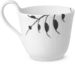 Royal Copenhagen Sort Mega Riflet Højhankskop 25 Cl -Royal Copenhagen 1062483 2