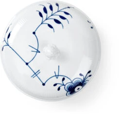 Royal Copenhagen Blå Mega Riflet Skål M. Låg 130 Cl -Royal Copenhagen 1064777 3