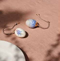 Royal Copenhagen Påskeæg 2 Stk, Perlehyacint & Perlehyacintblade -Royal Copenhagen 1066084 2