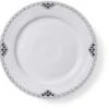 Royal Copenhagen Sort Riflet Blonde Tallerken 19 Cm