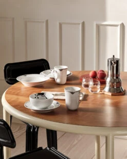 Royal Copenhagen Sort Riflet Blonde Tallerken 19 Cm -Royal Copenhagen 1066929 3