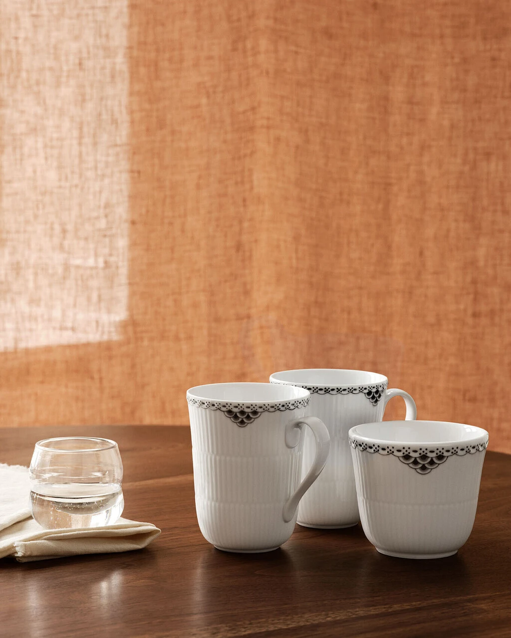 Royal Copenhagen Sort Riflet Blonde Termokop 26 Cl 3 Royal Copenhagen Sort Riflet Blonde Termokop 26 Cl - Billede 3