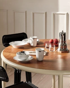 Royal Copenhagen Sort Riflet Blonde Dyb Tallerken 21 Cm 9 Royal Copenhagen Sort Riflet Blonde Dyb Tallerken 21 Cm -Royal Copenhagen 1066932 4