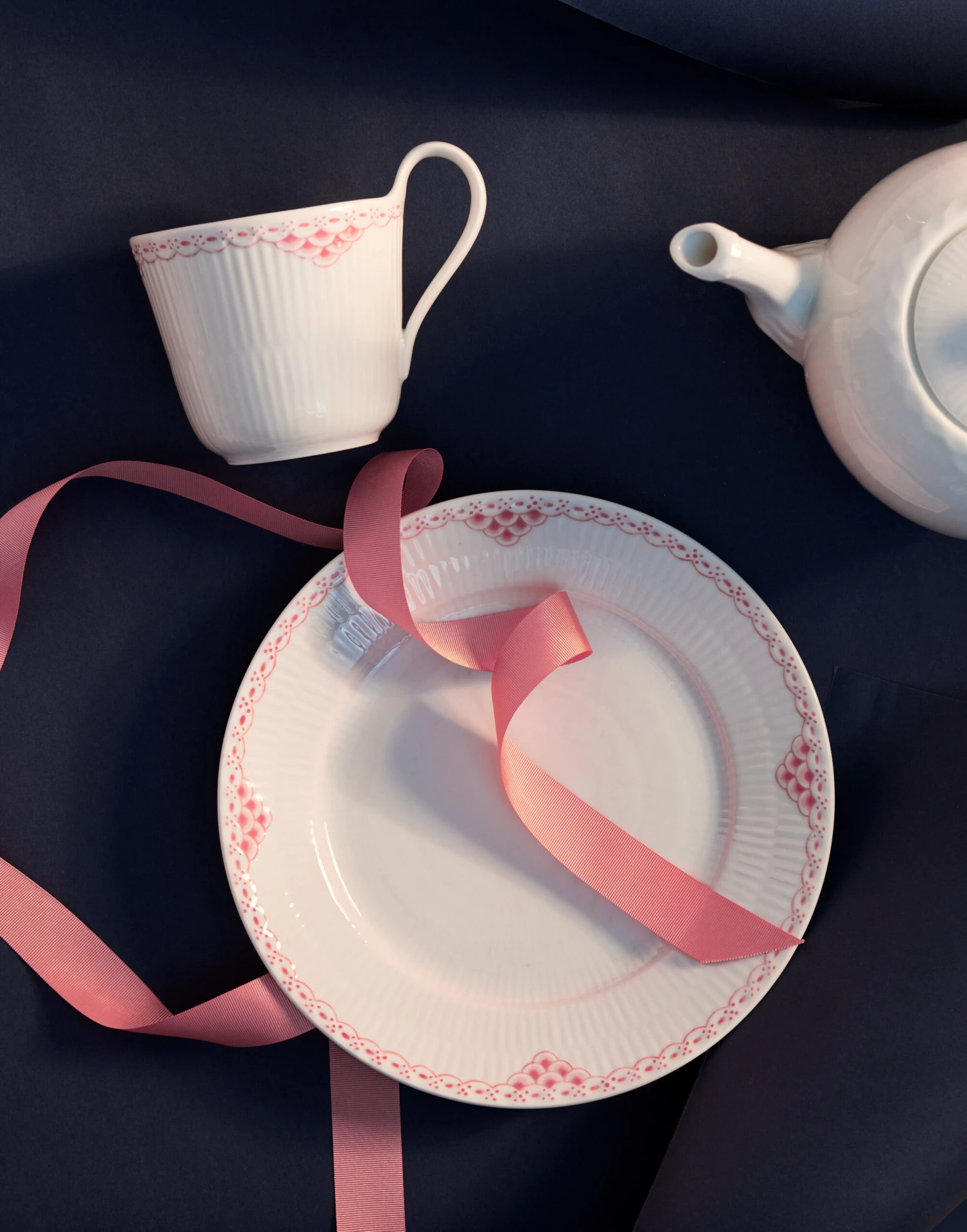 Royal Copenhagen Royal Copehagen Koral Riflet Blonde Højhankskop 33 Cl 3 Royal Copenhagen Royal Copehagen Koral Riflet Blonde Højhankskop 33 Cl - Billede 3