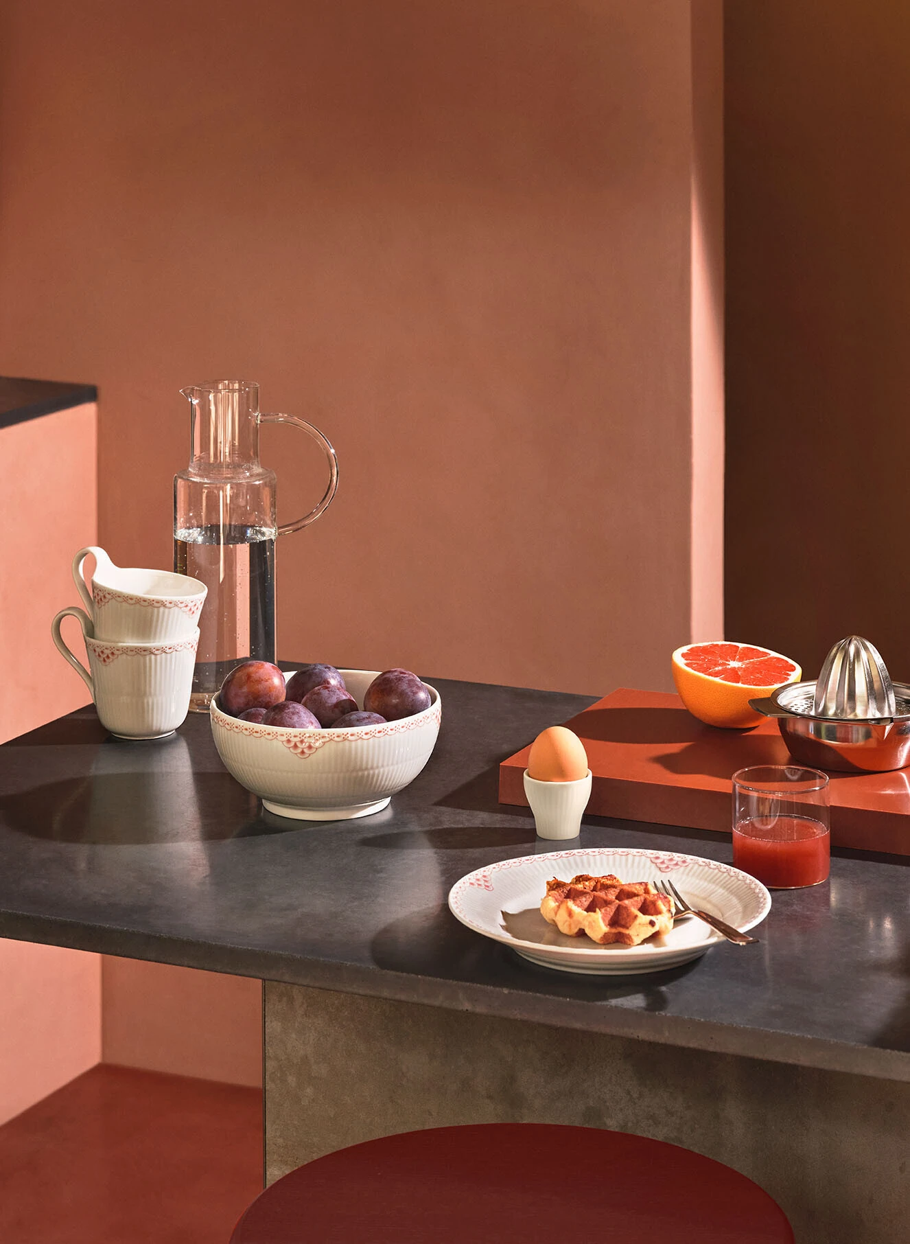 Royal Copenhagen Koral Riflet Blonde Skål 110 Cl 3 Royal Copenhagen Koral Riflet Blonde Skål 110 Cl - Billede 3