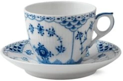 Royal Copenhagen Musselmalet Halvblond Kop M.Underkop 17 Cl