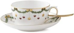 Royal Copenhagen Stjerne Riflet Jul Kop M. Underkop 32 Cl -Royal Copenhagen RC0054