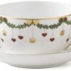 Royal Copenhagen Stjerne Riflet Jul Kop M. Underkop 32 Cl