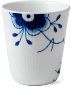 Royal Copenhagen Blå Mega Riflet Termokop 29 Cl