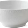 Royal Copenhagen Hvid Halvblonde Skål Ø24 Cm