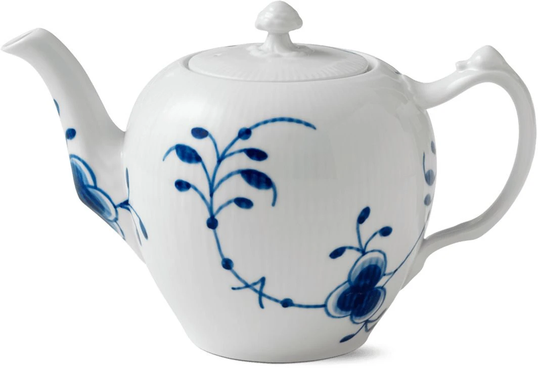 Royal Copenhagen Blå Mega Riflet Tekande 1 L 1 Royal Copenhagen Blå Mega Riflet Tekande 1 L