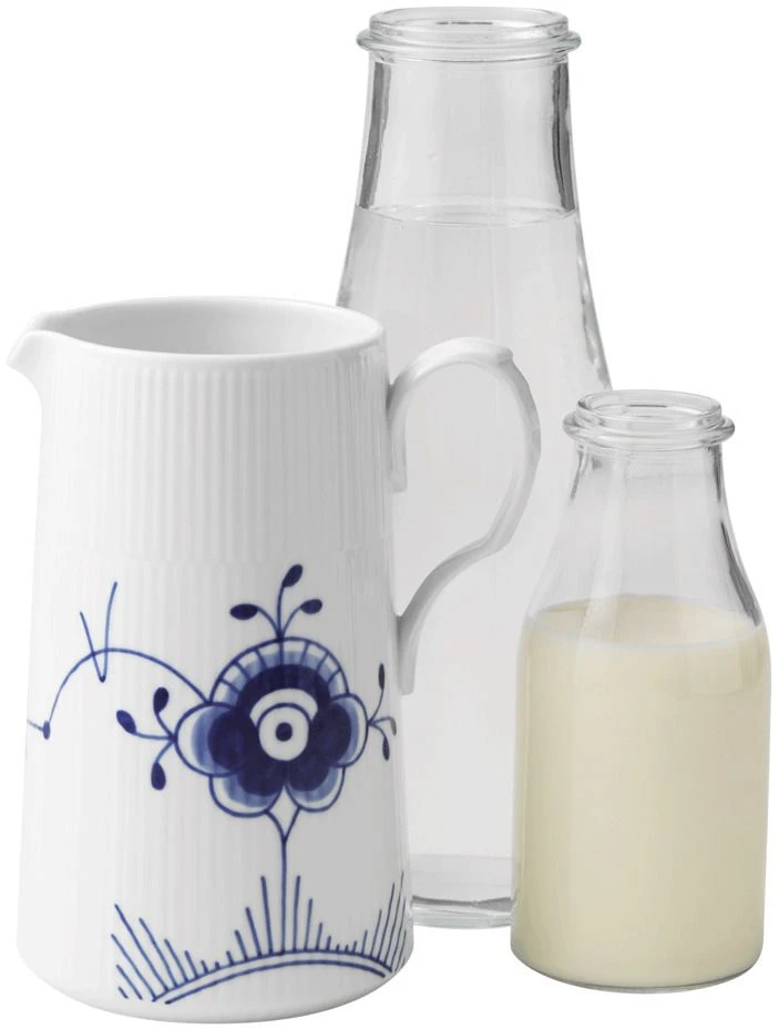 Royal Copenhagen Blå Mega Riflet Kande 1,5 L 4 Royal Copenhagen Blå Mega Riflet Kande 1,5 L - Billede 4