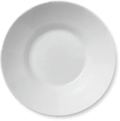Royal Copenhagen Hvid Elements Dyb Tallerken 25 Cm