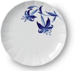 Royal Copenhagen Blomst Tallerken 27 Cm, Lilje