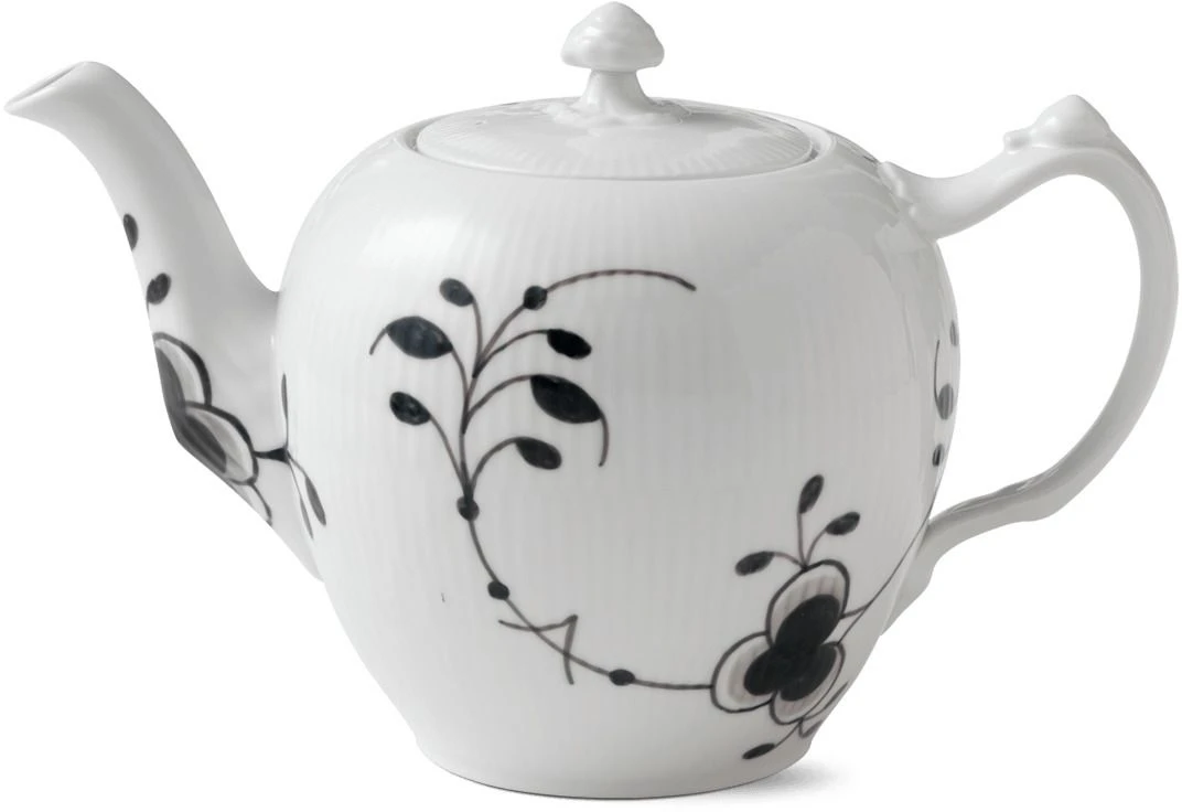 Royal Copenhagen Sort Mega Riflet Tekande 1 L 1 Royal Copenhagen Sort Mega Riflet Tekande 1 L