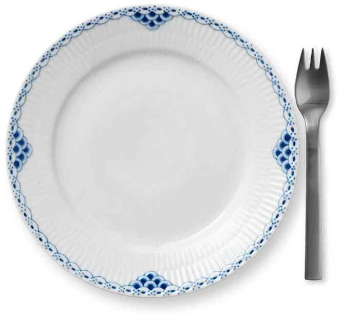 Royal Copenhagen Prinsesse Tallerken 19 Cm 2 Royal Copenhagen Prinsesse Tallerken 19 Cm - Billede 2