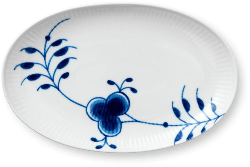 Royal Copenhagen Blå Mega Riflet Asiet 23 Cm 1 Royal Copenhagen Blå Mega Riflet Asiet 23 Cm