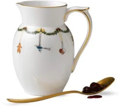 Royal Copenhagen Stjerne Riflet Jul Kande 0,9 L 9 Royal Copenhagen Stjerne Riflet Jul Kande 0,9 L -Royal Copenhagen RC0408