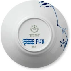 Royal Copenhagen Blå Mega Riflet Dyb Tallerken 24 Cm -Royal Copenhagen RC0426