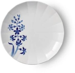Royal Copenhagen Blomst Tallerken 22 Cm, Hyacint