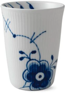 Royal Copenhagen Blå Mega Riflet Termokop 39 Cl