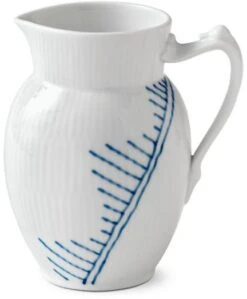 Royal Copenhagen Blå Mega Riflet Kande 0,38 L