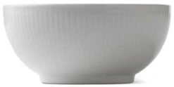 Royal Copenhagen Hvid Riflet Skål Ø13 Cm -Royal Copenhagen RC0541