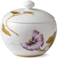 Royal Copenhagen Flora Sukkerskål M. Låg, Snerle