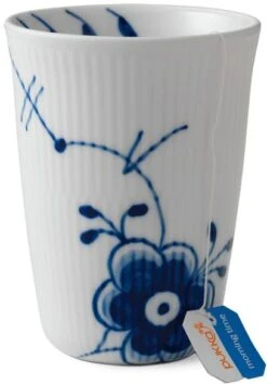 Royal Copenhagen Blå Mega Riflet Termokop 39 Cl -Royal Copenhagen RC0573