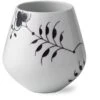 Royal Copenhagen Sort Mega Riflet Vase 15 Cm