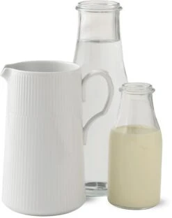 Royal Copenhagen Hvid Riflet Kande 1,5 L -Royal Copenhagen RC0669