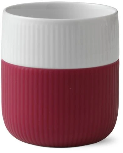 Royal Copenhagen Riflet Contrast Krus 33 Cl, Hindbær 1 Royal Copenhagen Riflet Contrast Krus 33 Cl, Hindbær