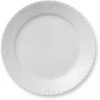 Royal Copenhagen Hvid Halvblonde Tallerken 25 Cm