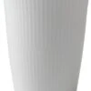 Royal Copenhagen Hvid Riflet Termokop 39 Cl