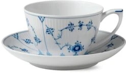 Royal Copenhagen Musselmalet Riflet Kop M. Underkop 28 Cl